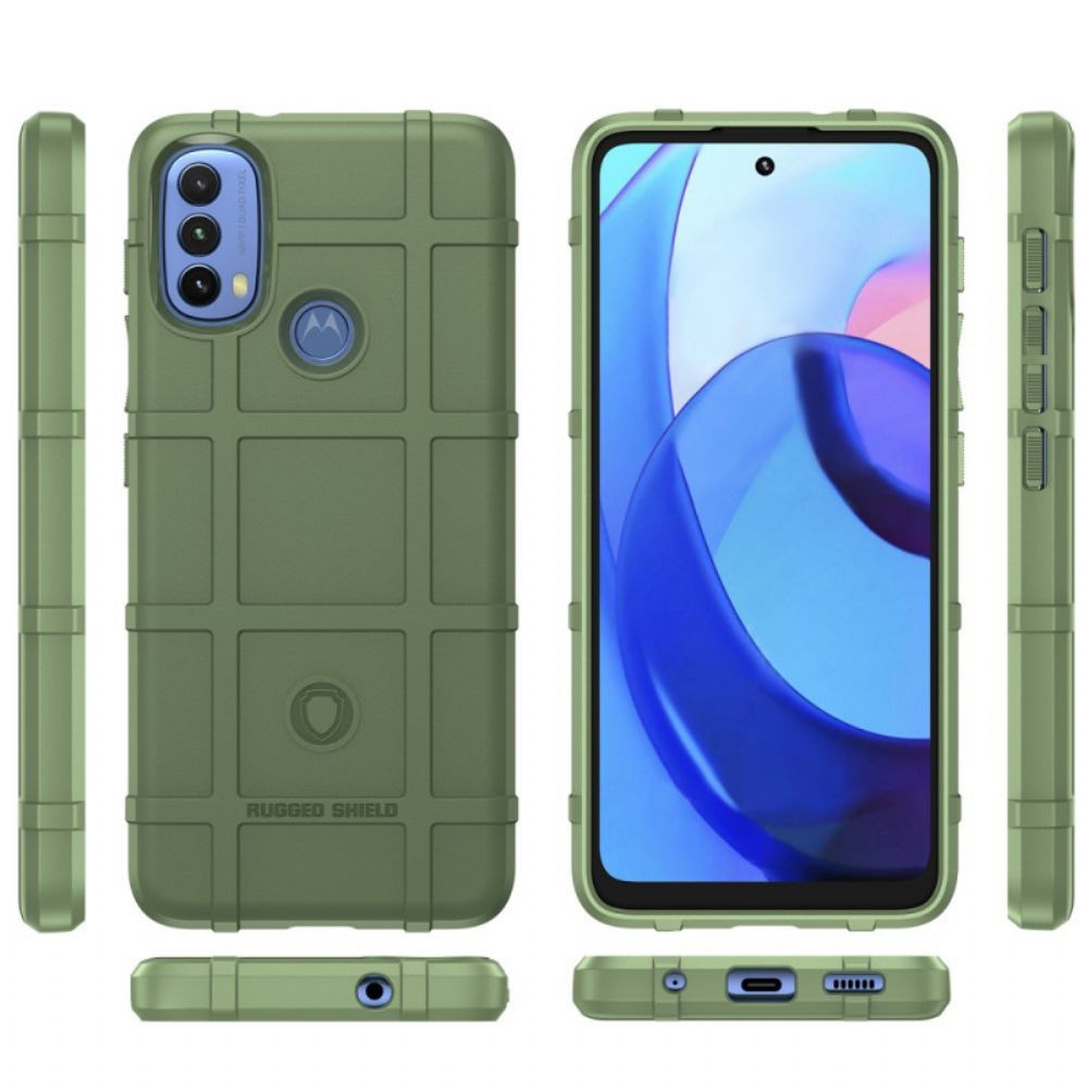 Handyhülle Für Moto E40 / E30 / E20 Robuster Schild