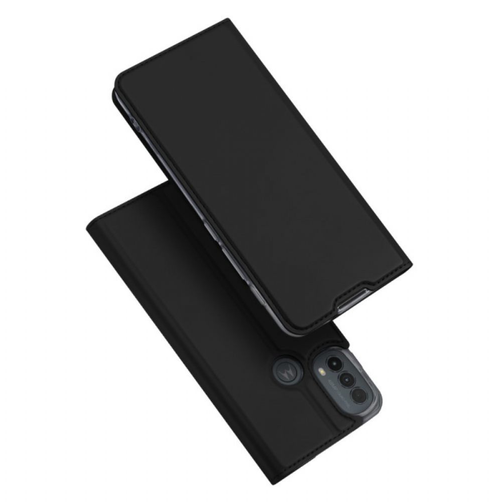 Schutzhülle Für Moto E40 / E30 / E20 Flip Case Dux Ducis Pro-skin