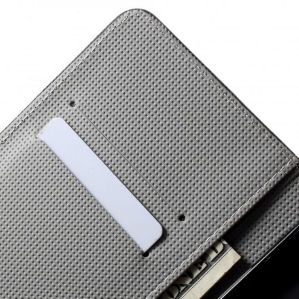 Flip Case Für Huawei P30 Pro Schmetterlinge Und Blumen