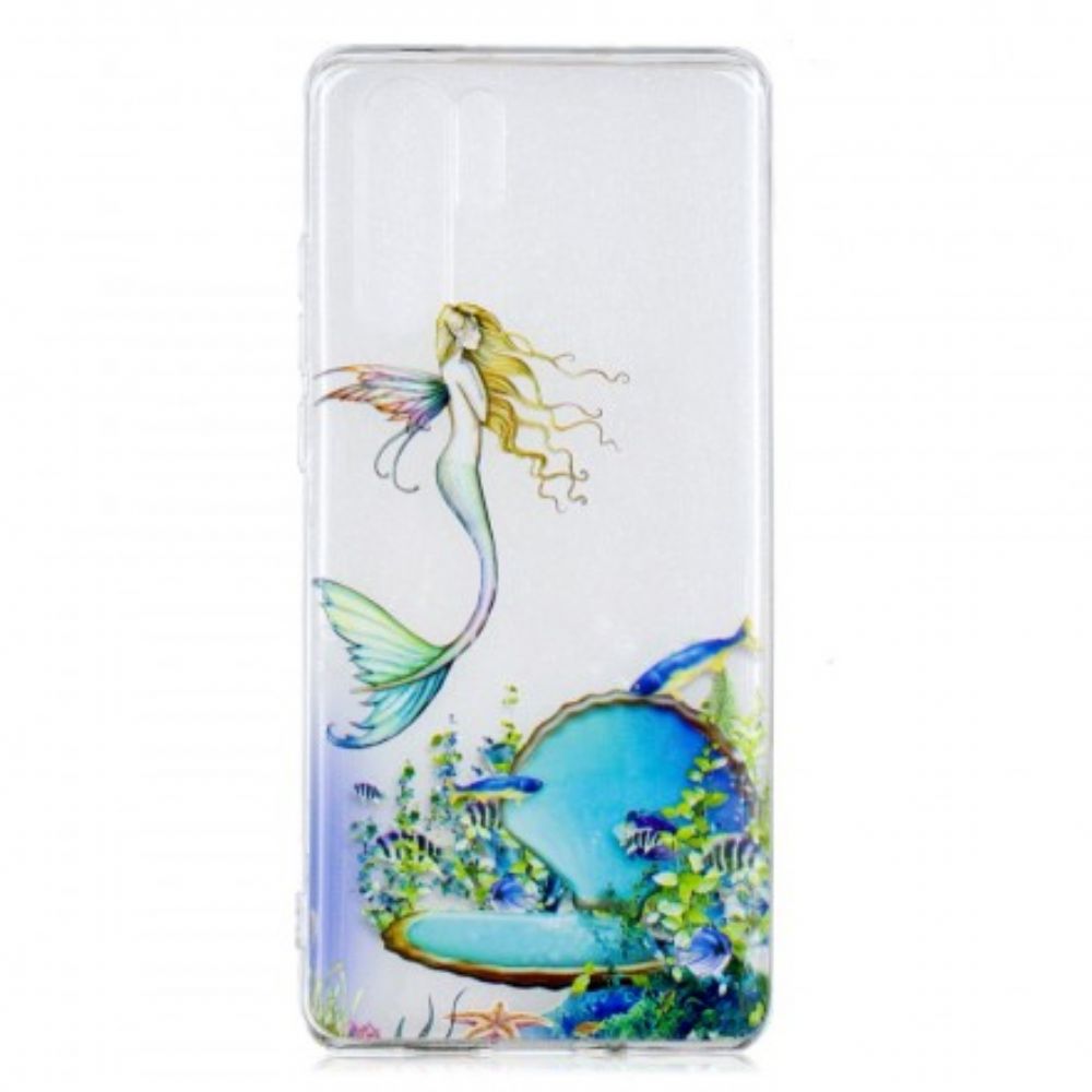 Hülle Für Huawei P30 Pro Blaue Meerjungfrau
