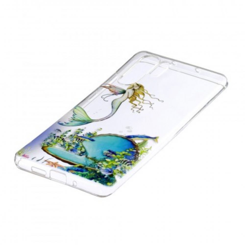 Hülle Für Huawei P30 Pro Blaue Meerjungfrau