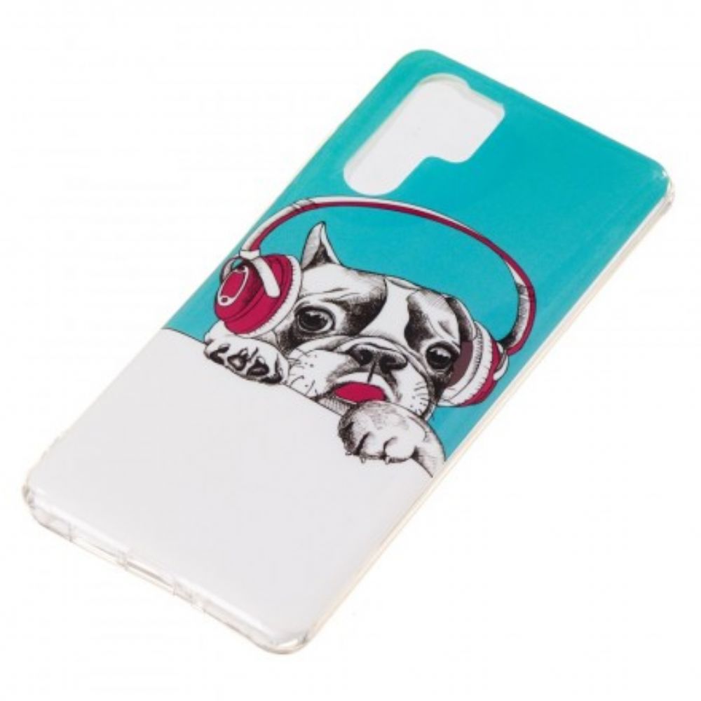 Hülle Für Huawei P30 Pro Fluoreszierender Hund