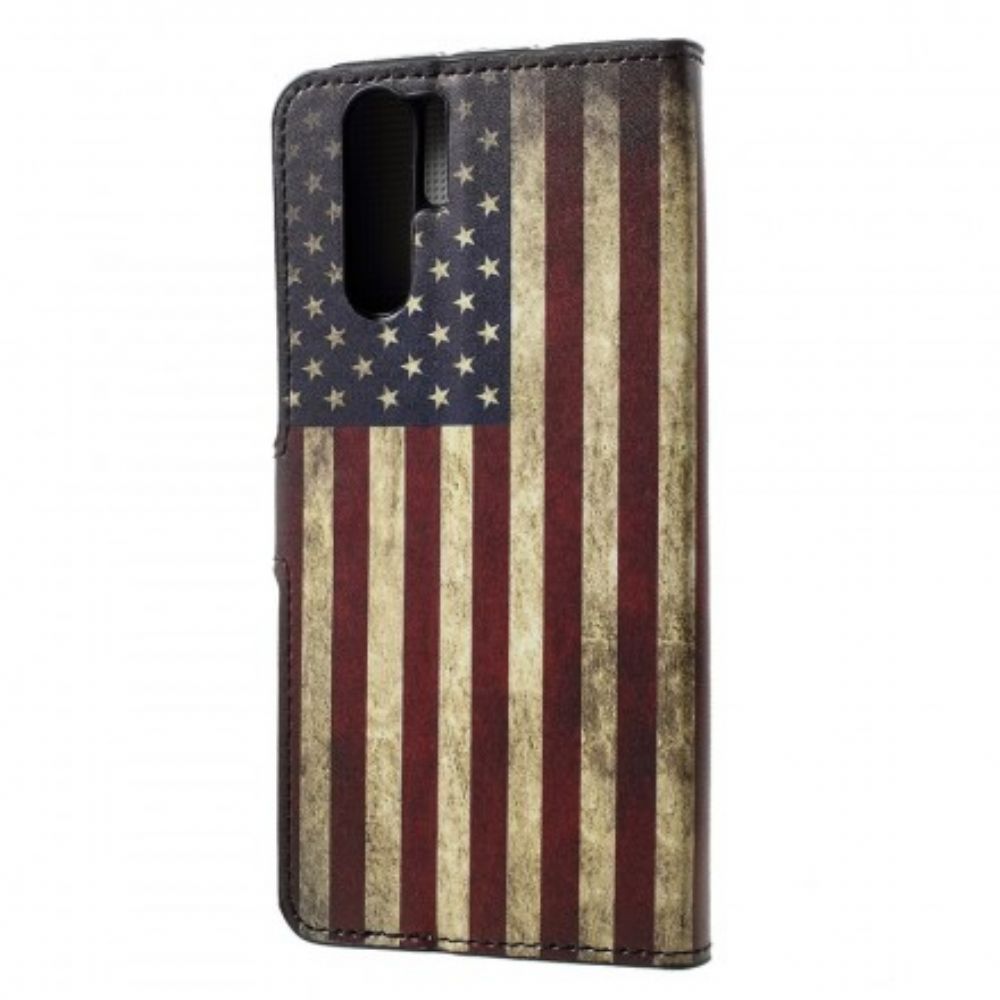 Lederhüllen Für Huawei P30 Pro Usa-flagge