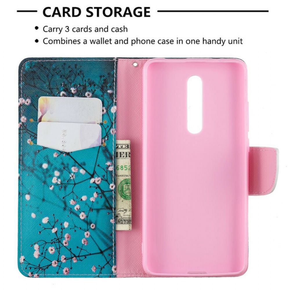 Flip Case Für Xiaomi Mi 9T / Mi 9T Pro Blühender Baum