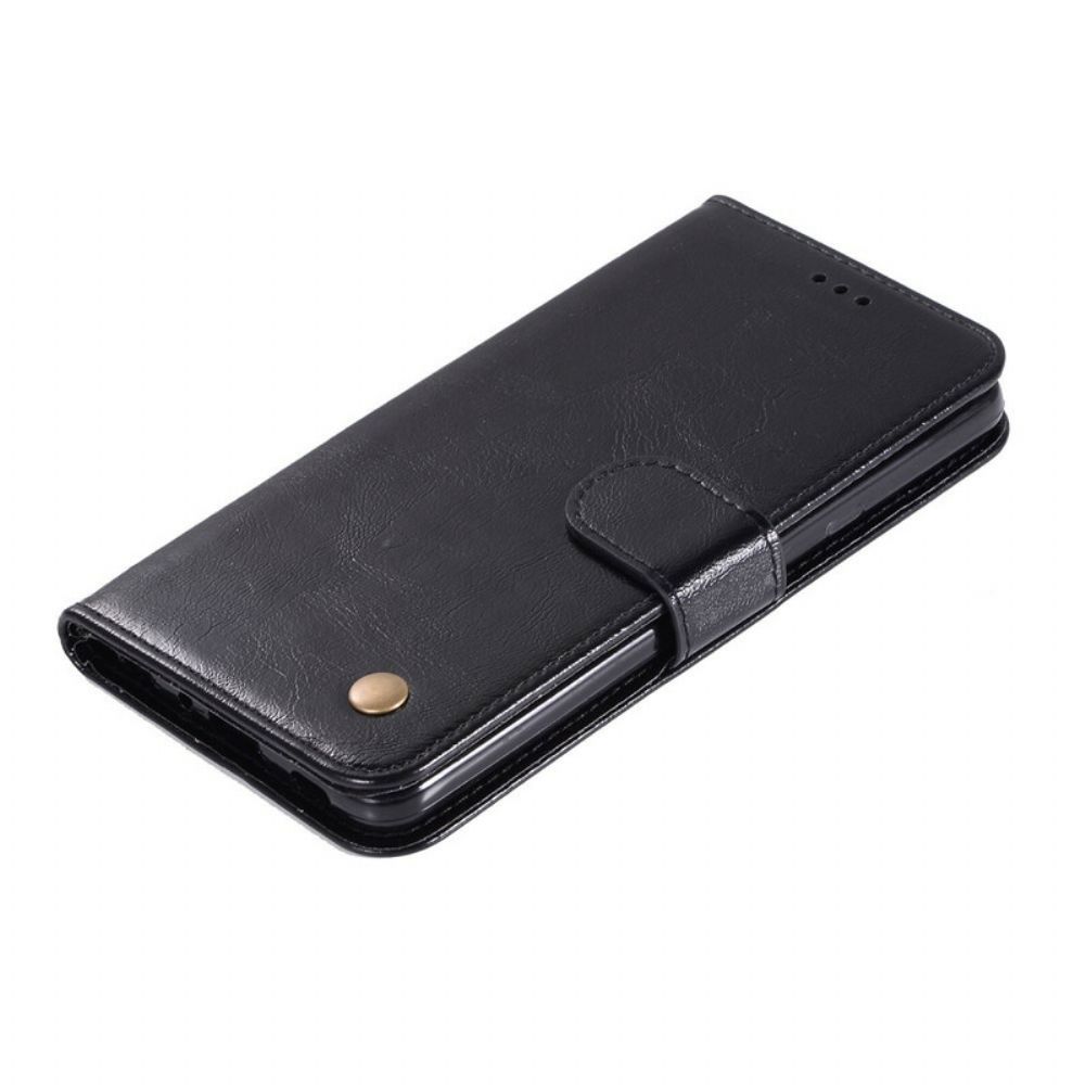 Flip Case Für Xiaomi Mi 9T / Mi 9T Pro Mit Kordel Vintage Kunstlederband