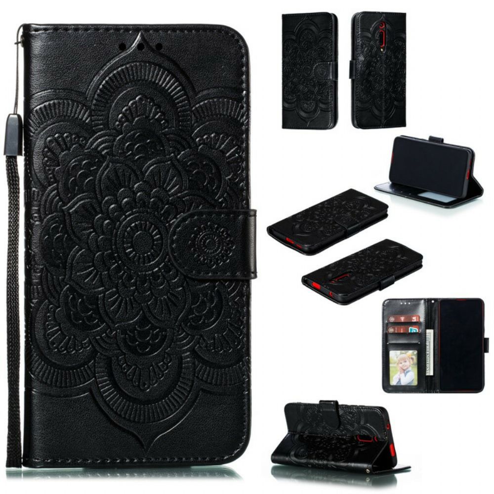 Flip Case Für Xiaomi Mi 9T / Mi 9T Pro Vollständiges Mandala