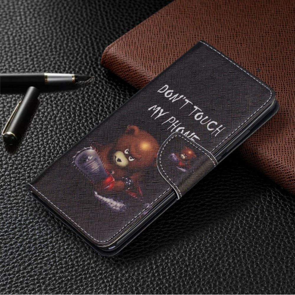 Lederhüllen Für Xiaomi Mi 9T / Mi 9T Pro Gefährlicher Bär