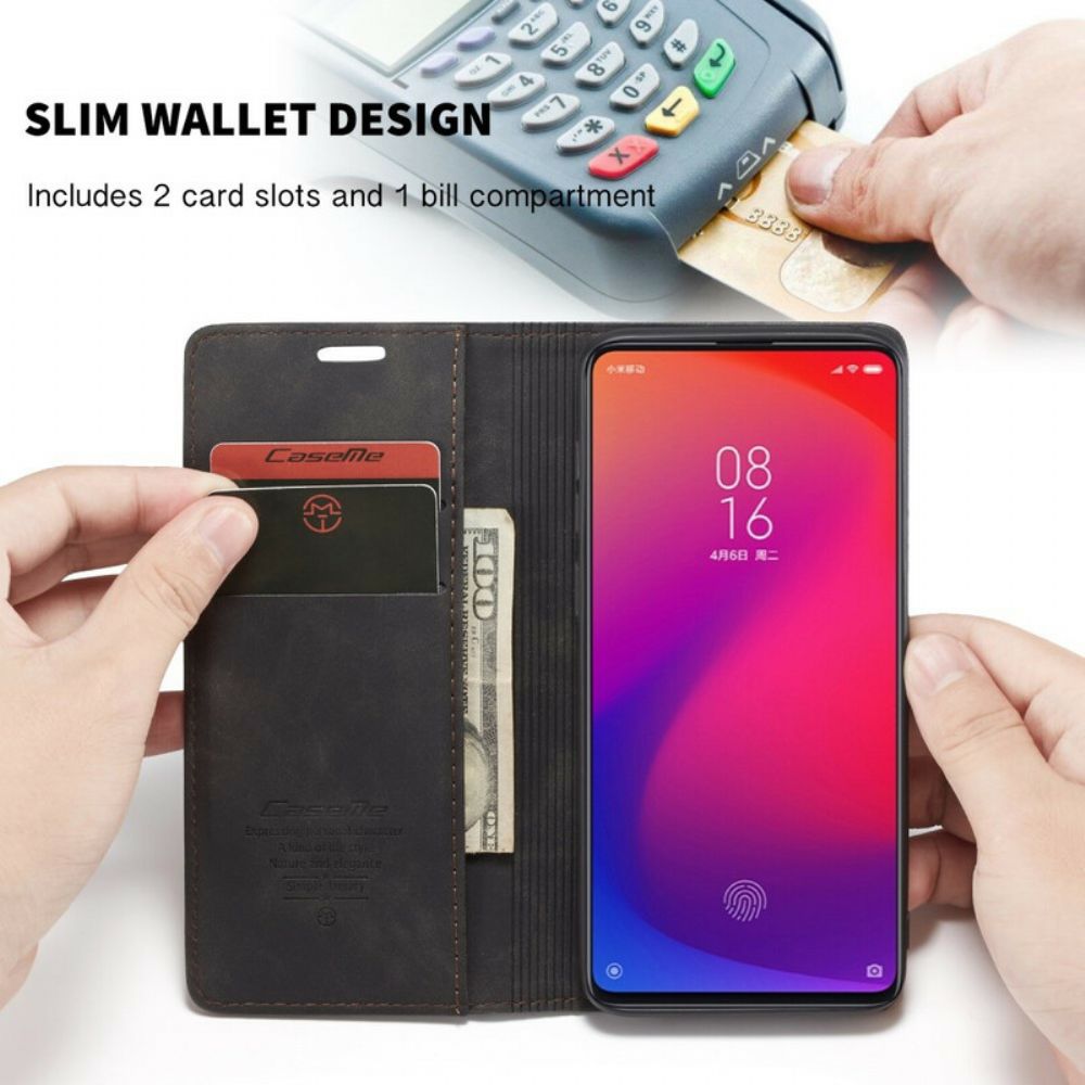 Schutzhülle Für Xiaomi Mi 9T / Mi 9T Pro Flip Case Caseme Kunstleder
