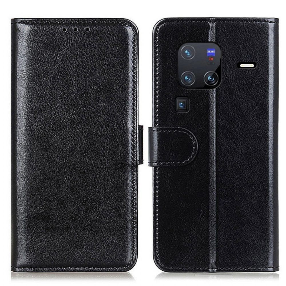 Flip Case Für Vivo X80 Pro Finesse Kunstleder