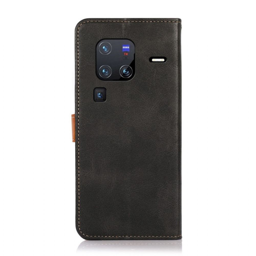 Flip Case Für Vivo X80 Pro Mit Khazneh-armband