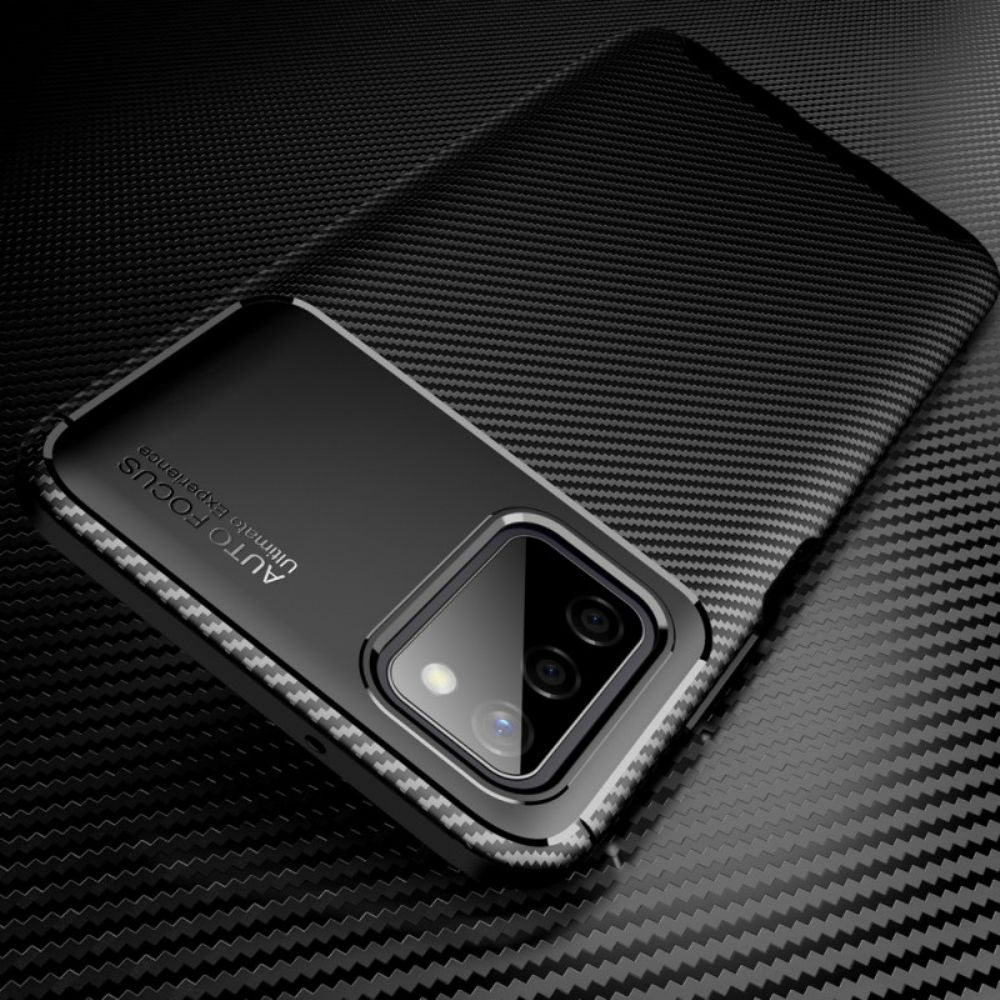 Handyhülle Für Samsung Galaxy A03s Flexible Kohlefaser