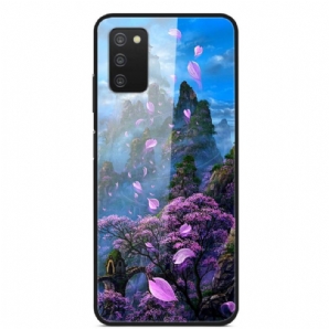 Handyhülle Für Samsung Galaxy A03s Galaxienlandschaft