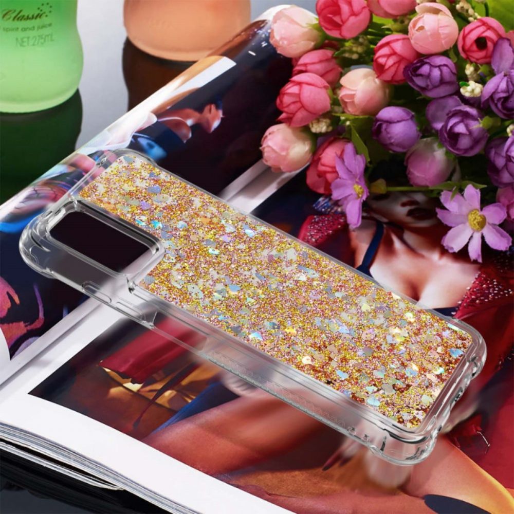 Handyhülle Für Samsung Galaxy A03s Glitter Wollen