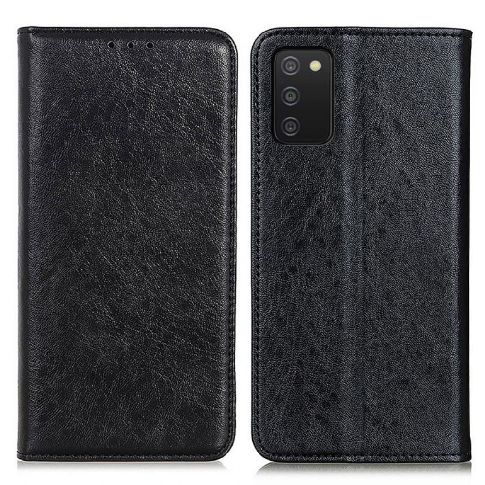 Schutzhülle Für Samsung Galaxy A03s Flip Case Lederstruktur