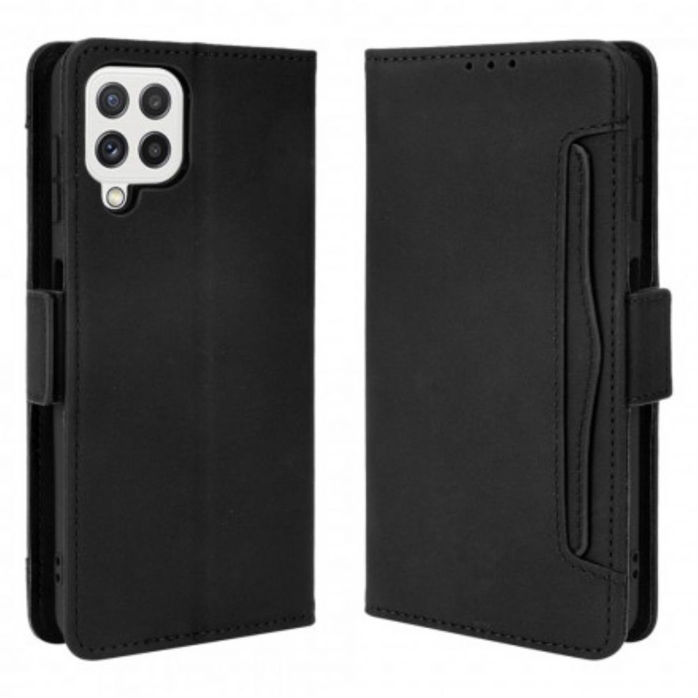 Flip Case Für Samsung Galaxy A22 4G Erstklassige Multi-karte