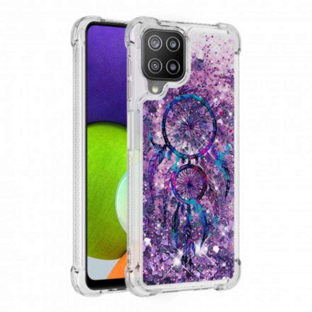 Hülle Für Samsung Galaxy A22 4G Pailletten-traumfänger