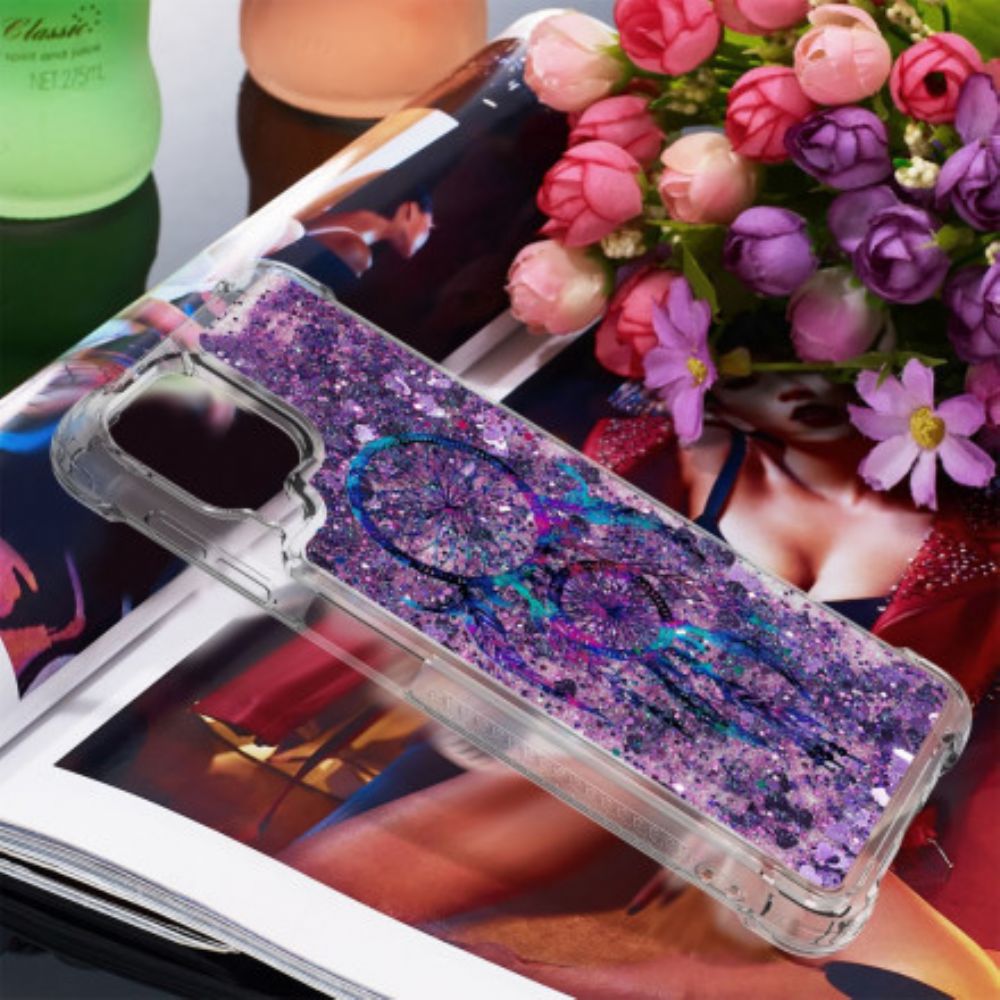 Hülle Für Samsung Galaxy A22 4G Pailletten-traumfänger