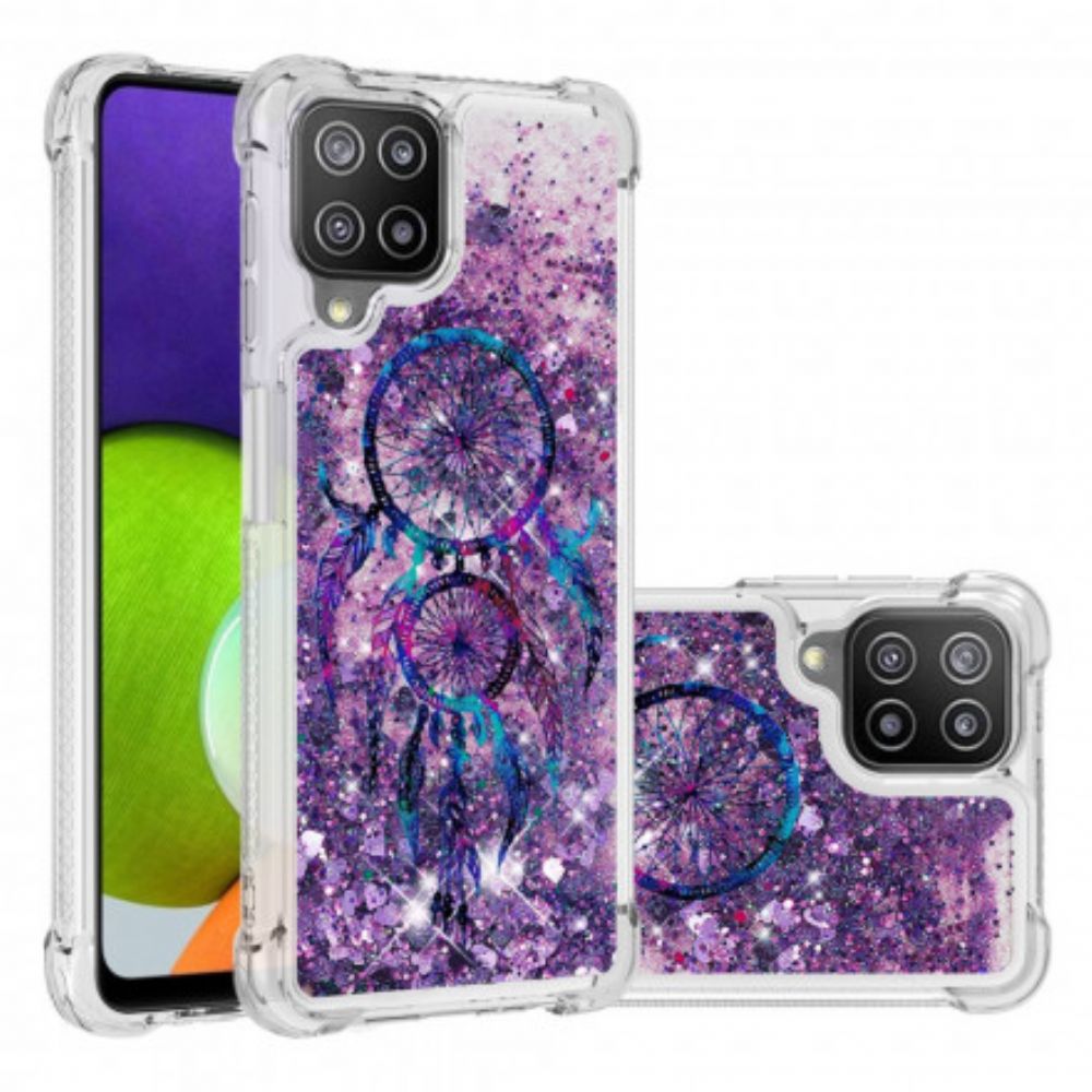 Hülle Für Samsung Galaxy A22 4G Pailletten-traumfänger