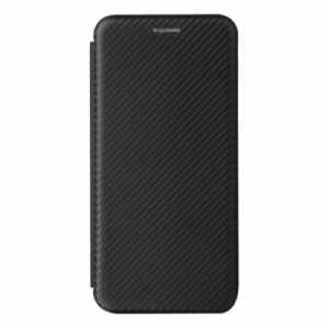 Schutzhülle Für Samsung Galaxy A22 4G Flip Case Kohlefaser