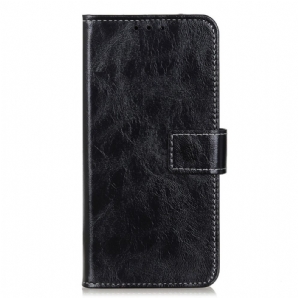 Flip Case Für OnePlus 10T 5G Glänzendes Kunstleder