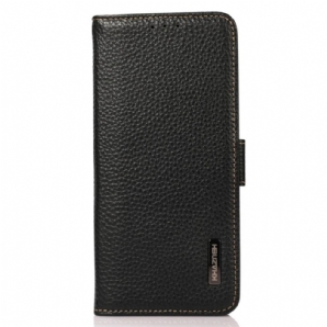 Flip Case Für OnePlus 10T 5G Leder Litschi Khazneh Rfid