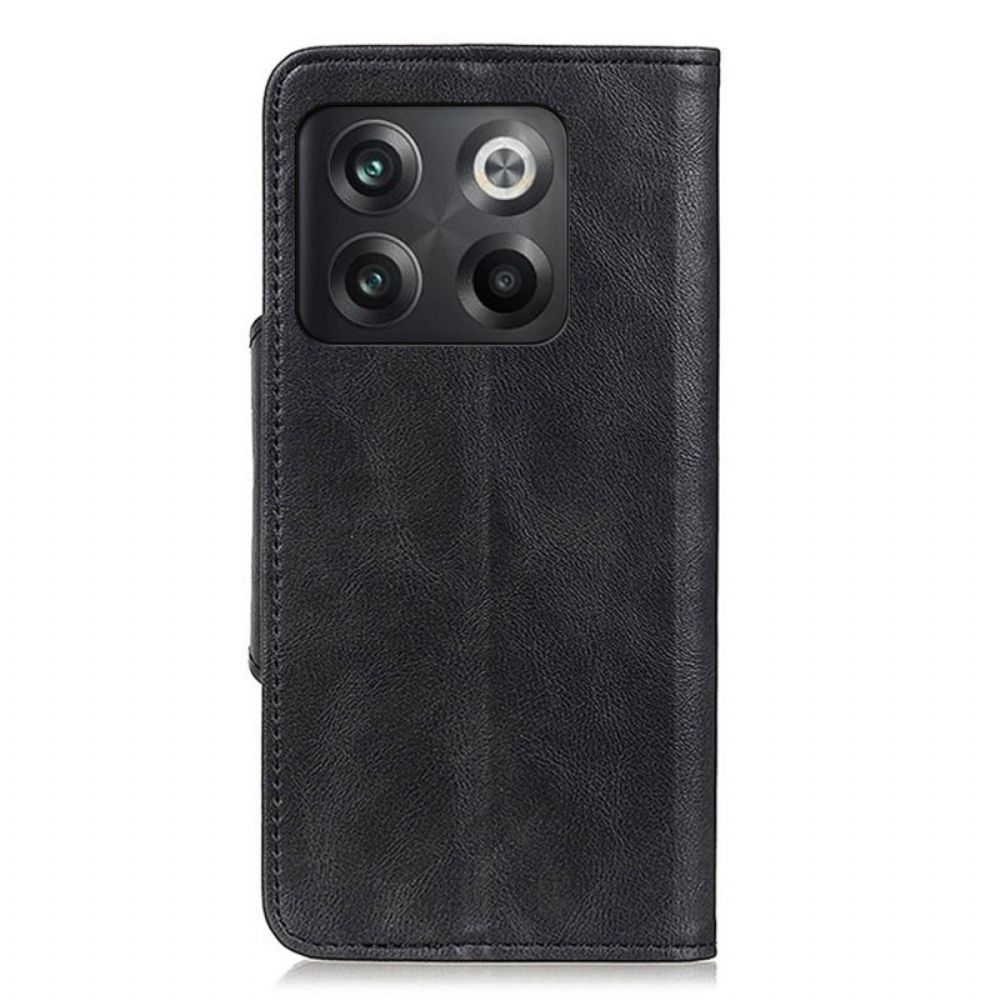 Flip Case Für OnePlus 10T 5G Magnetknopf