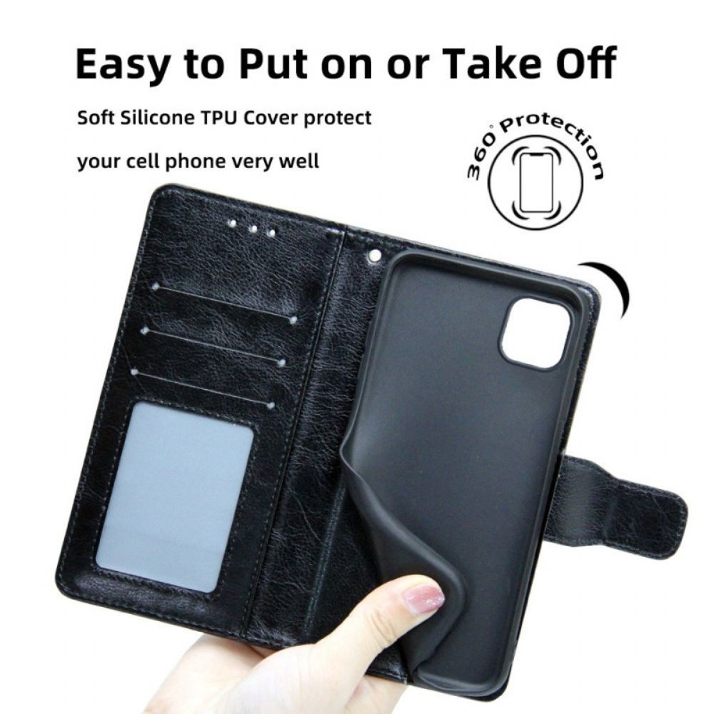 Flip Case Für OnePlus 10T 5G Vintage Eleganz