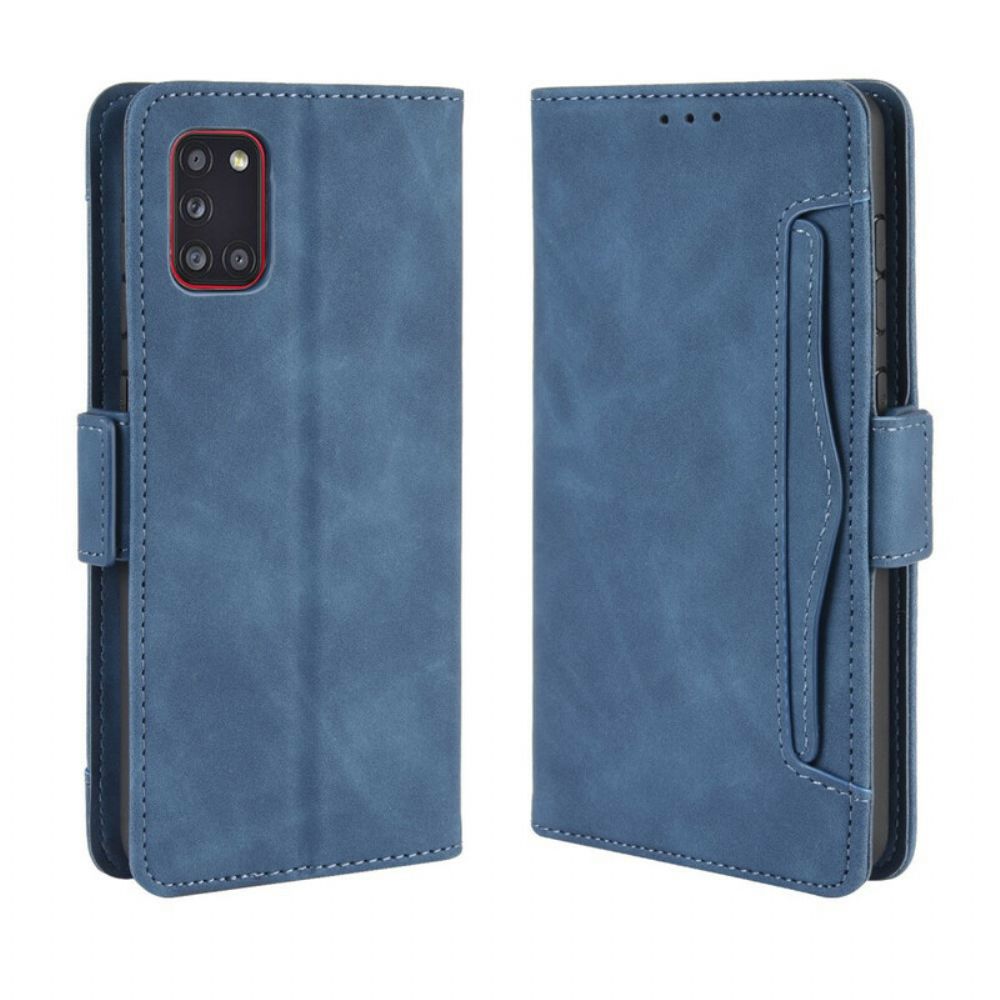 Flip Case Für Samsung Galaxy A31 Erstklassige Multi-karte