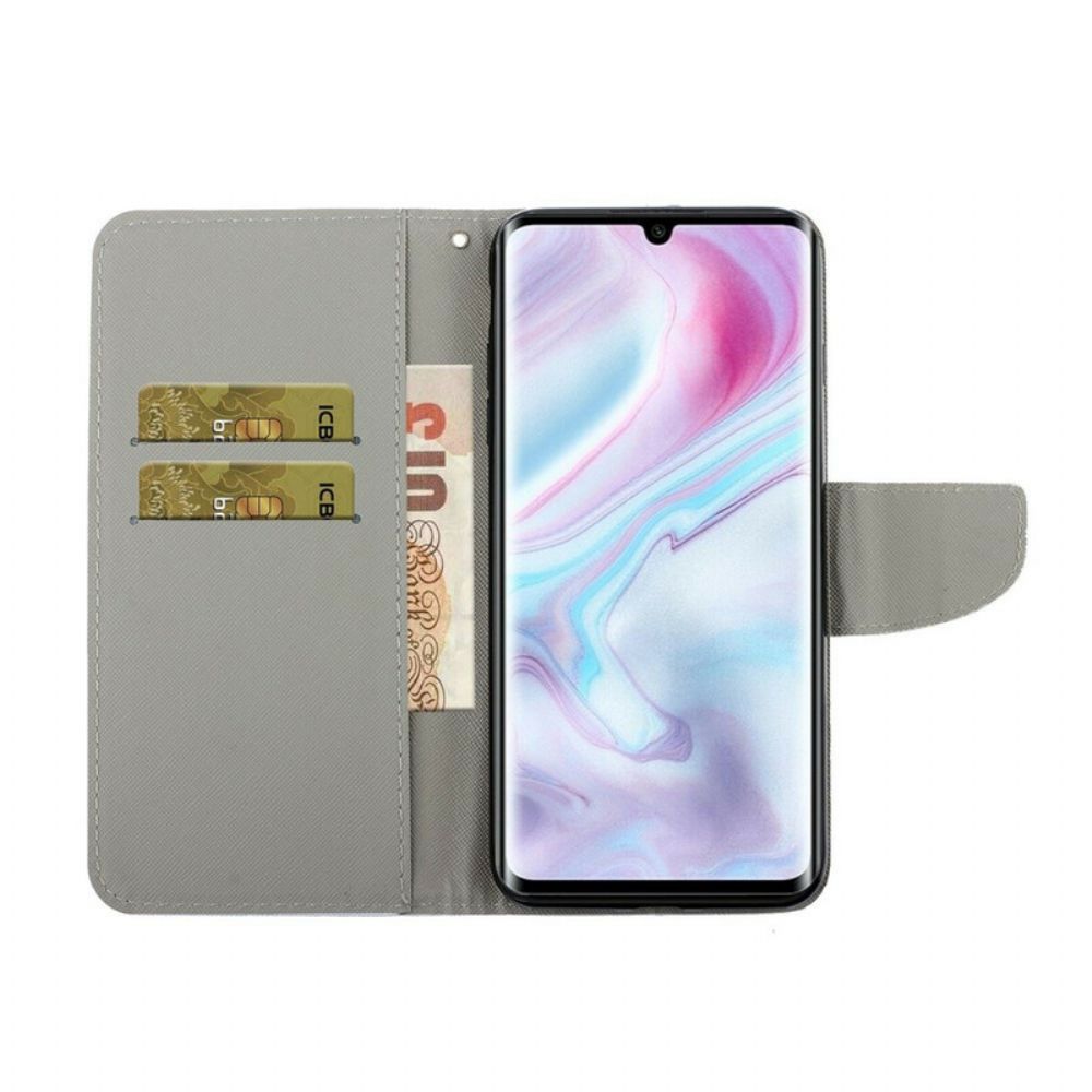 Flip Case Für Samsung Galaxy A31 Patchwork-mandalas Mit Lanyard