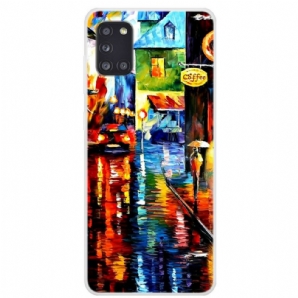 Hülle Für Samsung Galaxy A31 Kaffeemalerei