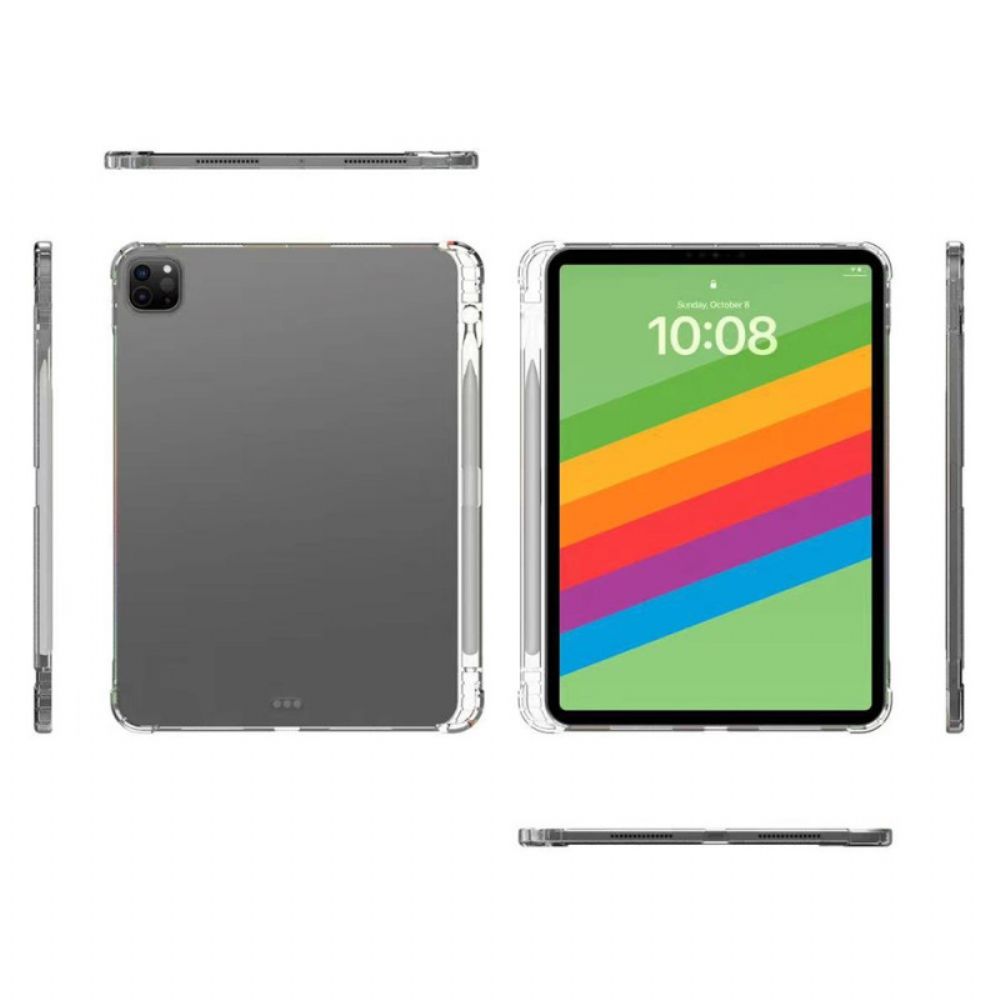 Case iPad Pro 13 (2024) Transparenter Stifthalter