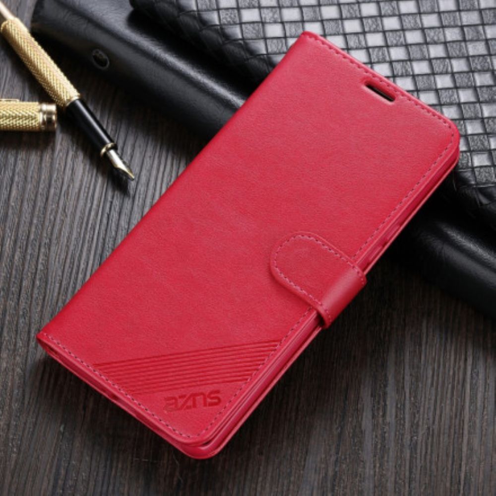 Flip Case Für Huawei P Smart 2024 Azns Kunstleder