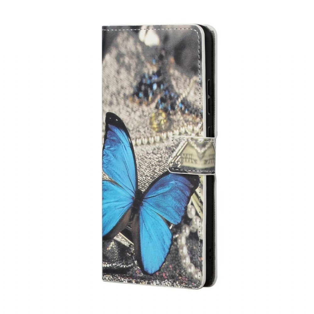 Flip Case Für Huawei P Smart 2024 Schmetterlinge