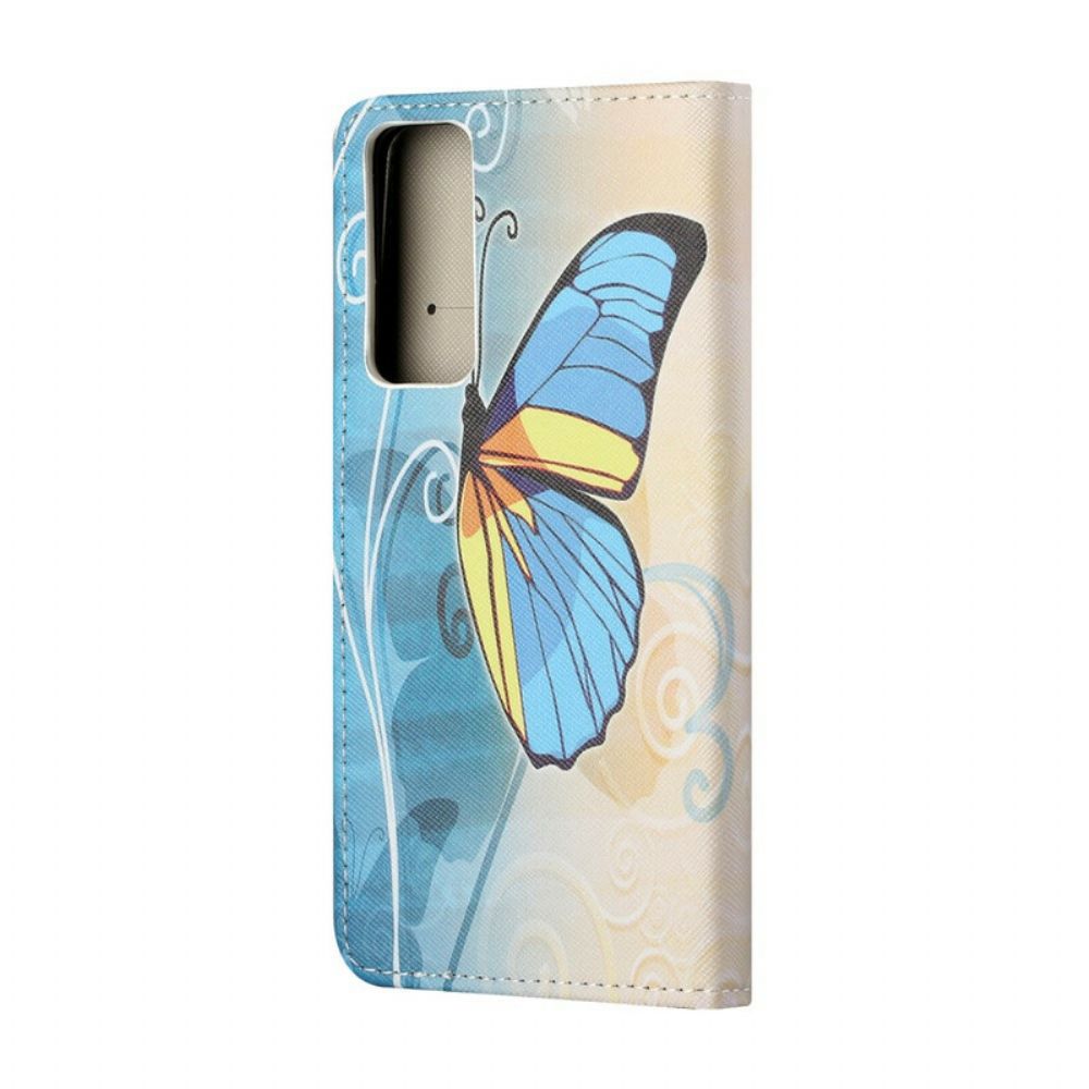Flip Case Für Huawei P Smart 2024 Schmetterlinge