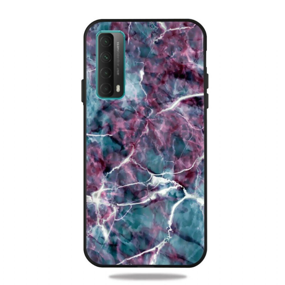 Hülle Für Huawei P Smart 2024 Lila Marmor