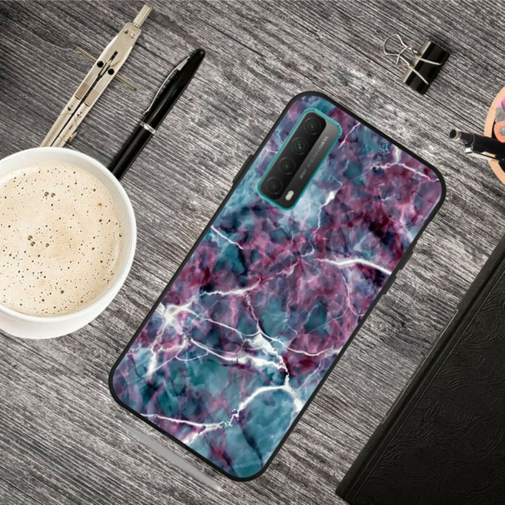 Hülle Für Huawei P Smart 2024 Lila Marmor