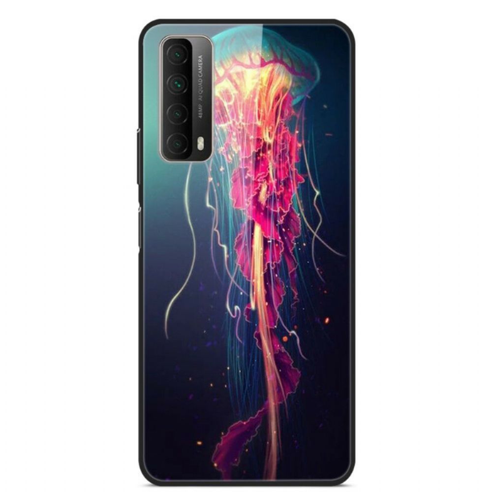 Hülle Für Huawei P Smart 2024 Oktopus Aus Gehärtetem Glas