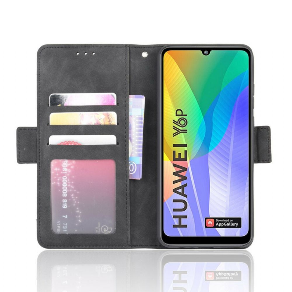 Flip Case Für Huawei Y6p Erstklassige Multi-map