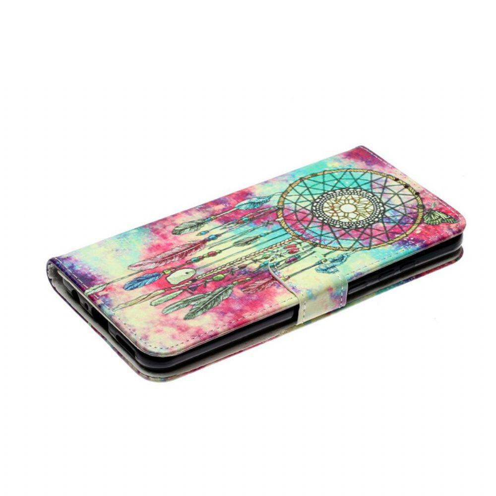 Schutzhülle Für Huawei Y6p Flip Case Verzaubertes Mandala