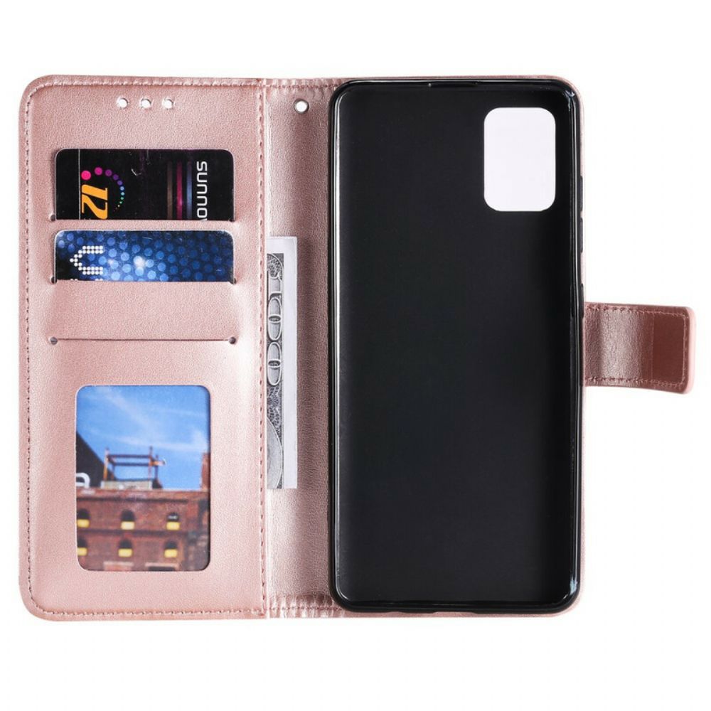 Flip Case Für Samsung Galaxy Note 20 Sonnen-mandala