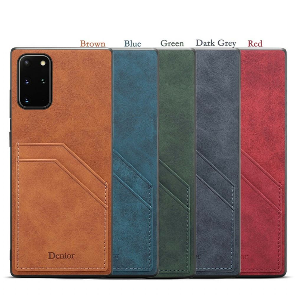 Handyhülle Für Samsung Galaxy Note 20 Denior Kartenhalter Mit Zwei Steckplätzen