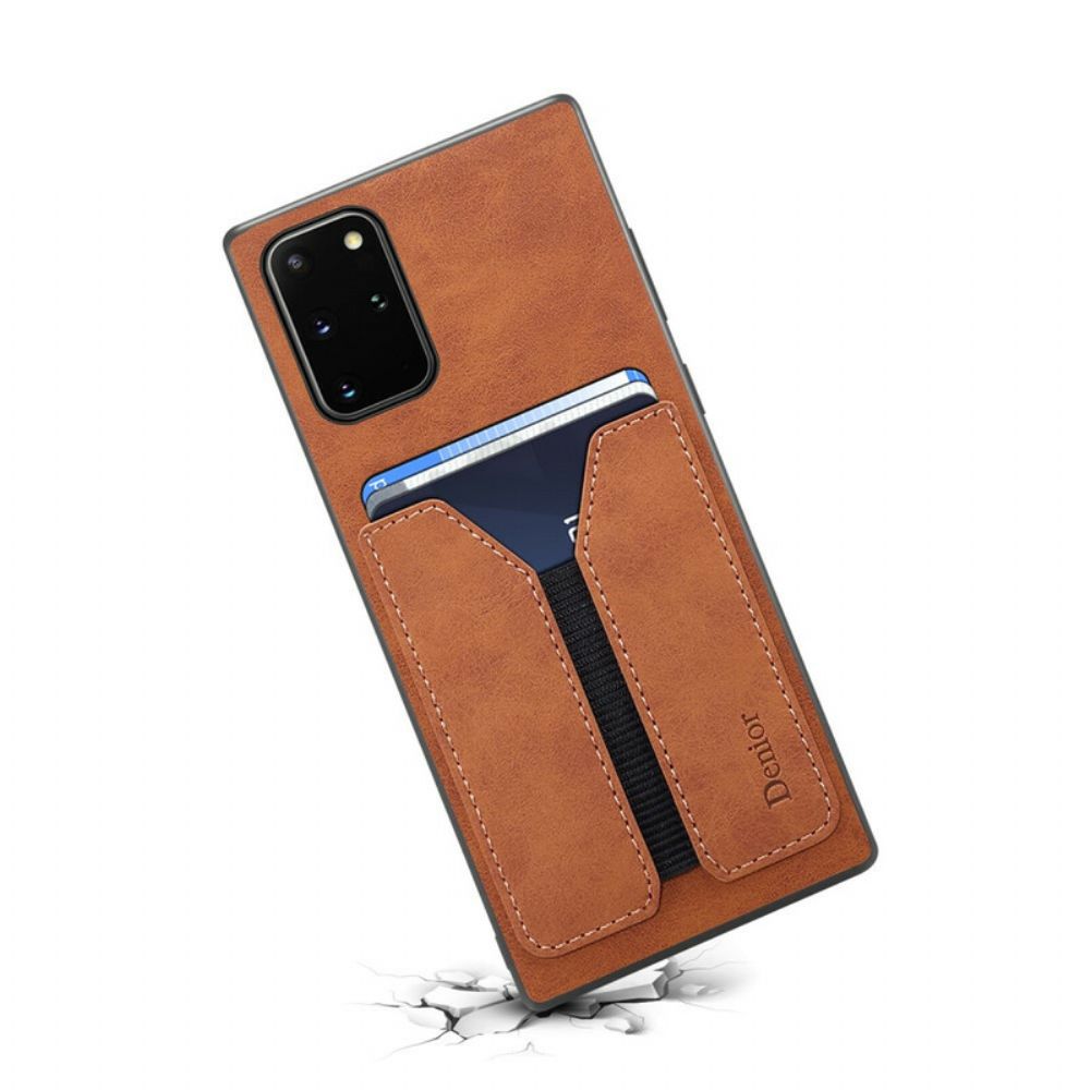 Handyhülle Für Samsung Galaxy Note 20 Elastischer Kartenhalter Denior