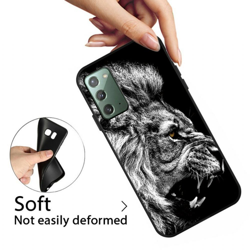 Handyhülle Für Samsung Galaxy Note 20 Wilder Löwe