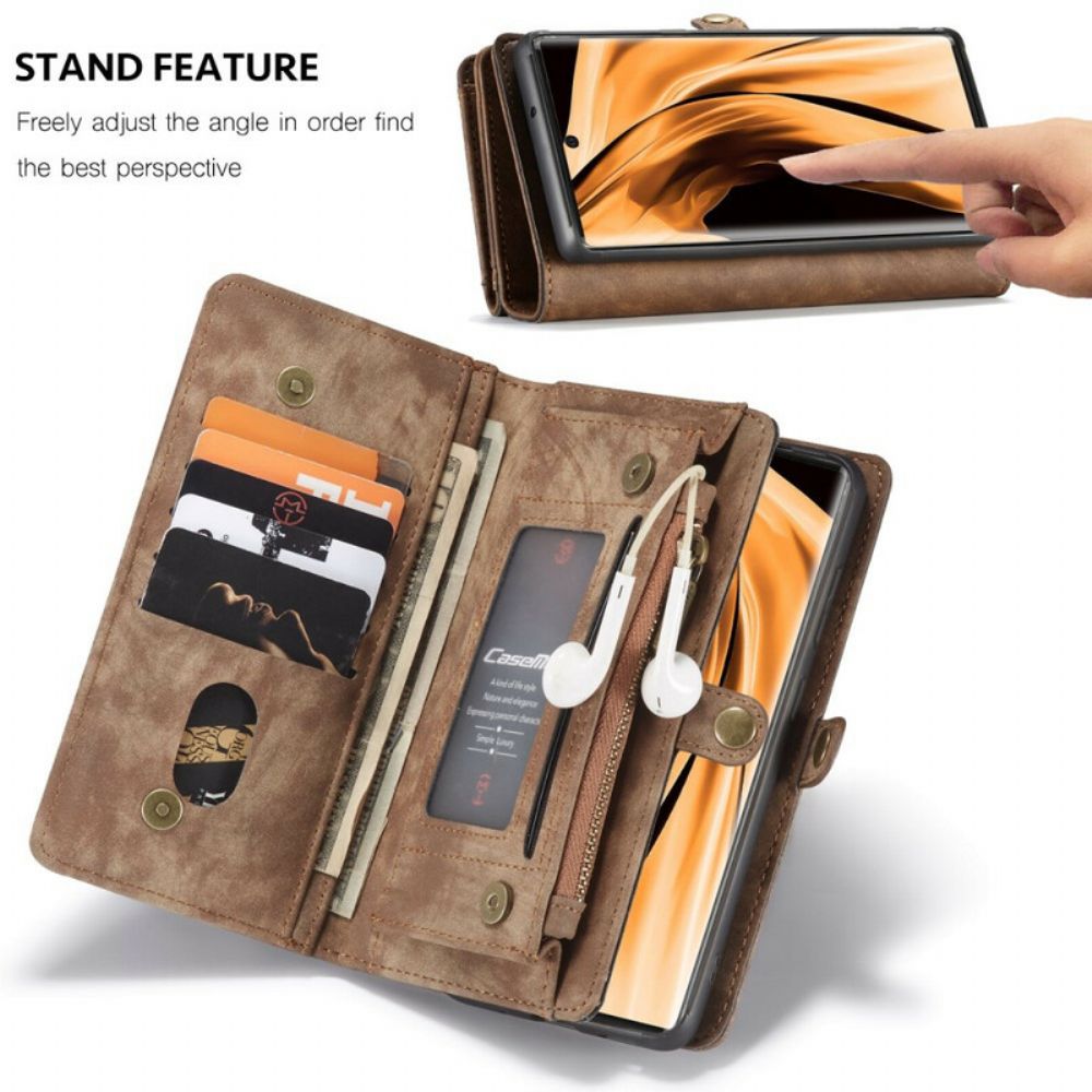 Hülle Flip Case Für Samsung Galaxy Note 20 Caseme Abnehmbar