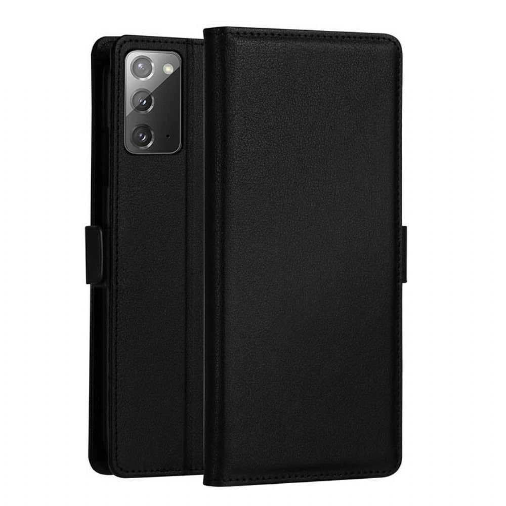 Lederhüllen Für Samsung Galaxy Note 20 Dzgogo Milo-serie