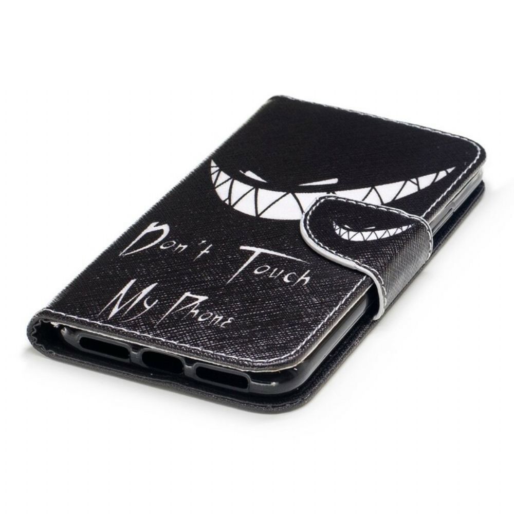 Flip Case Für iPhone X / XS Teufelstelefon
