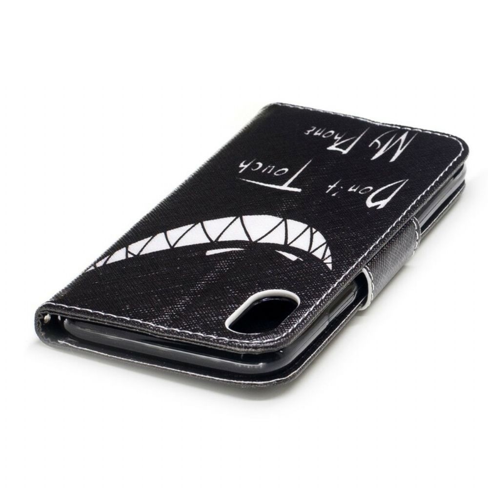 Flip Case Für iPhone X / XS Teufelstelefon