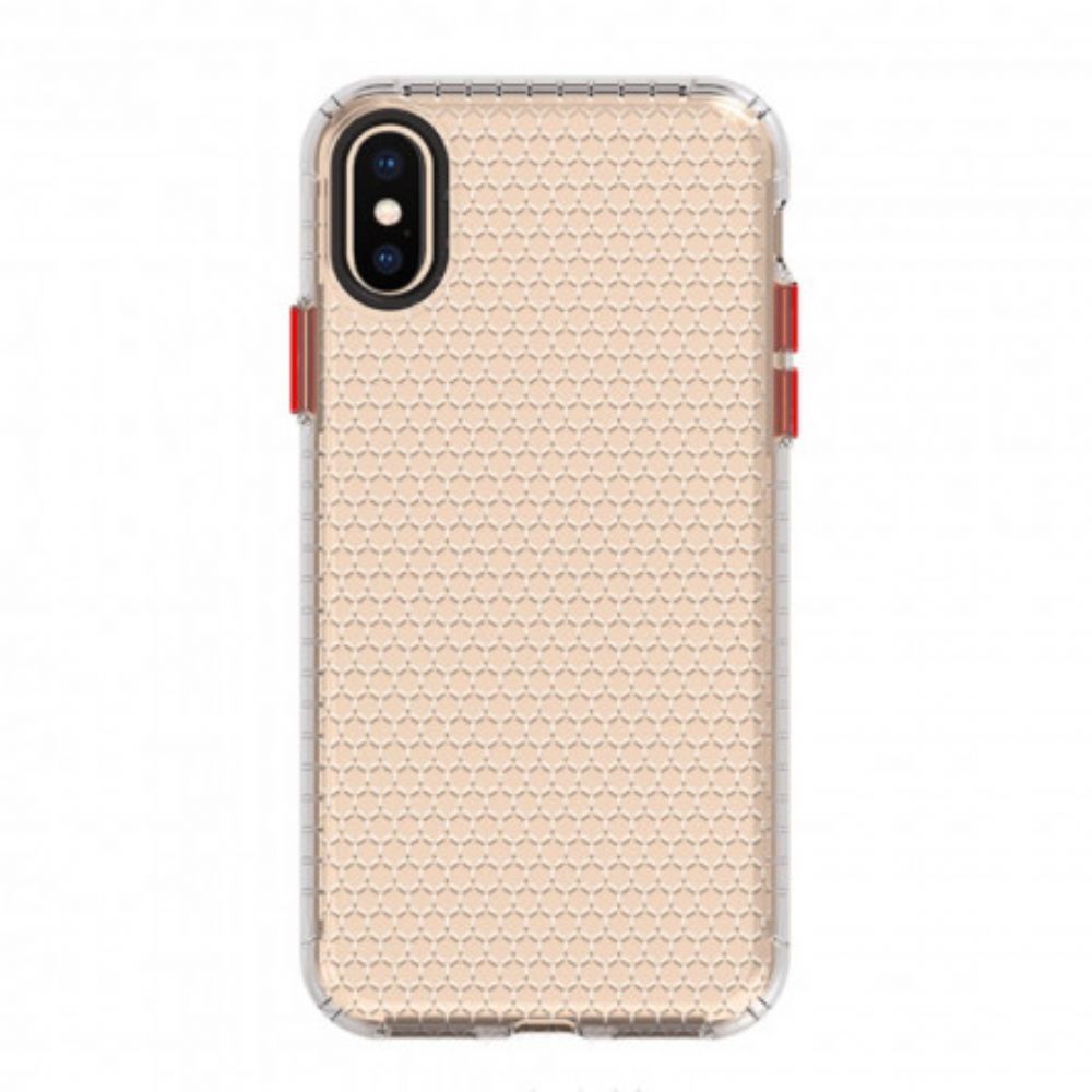 Hülle Für iPhone X / XS Design Im Wabenstil