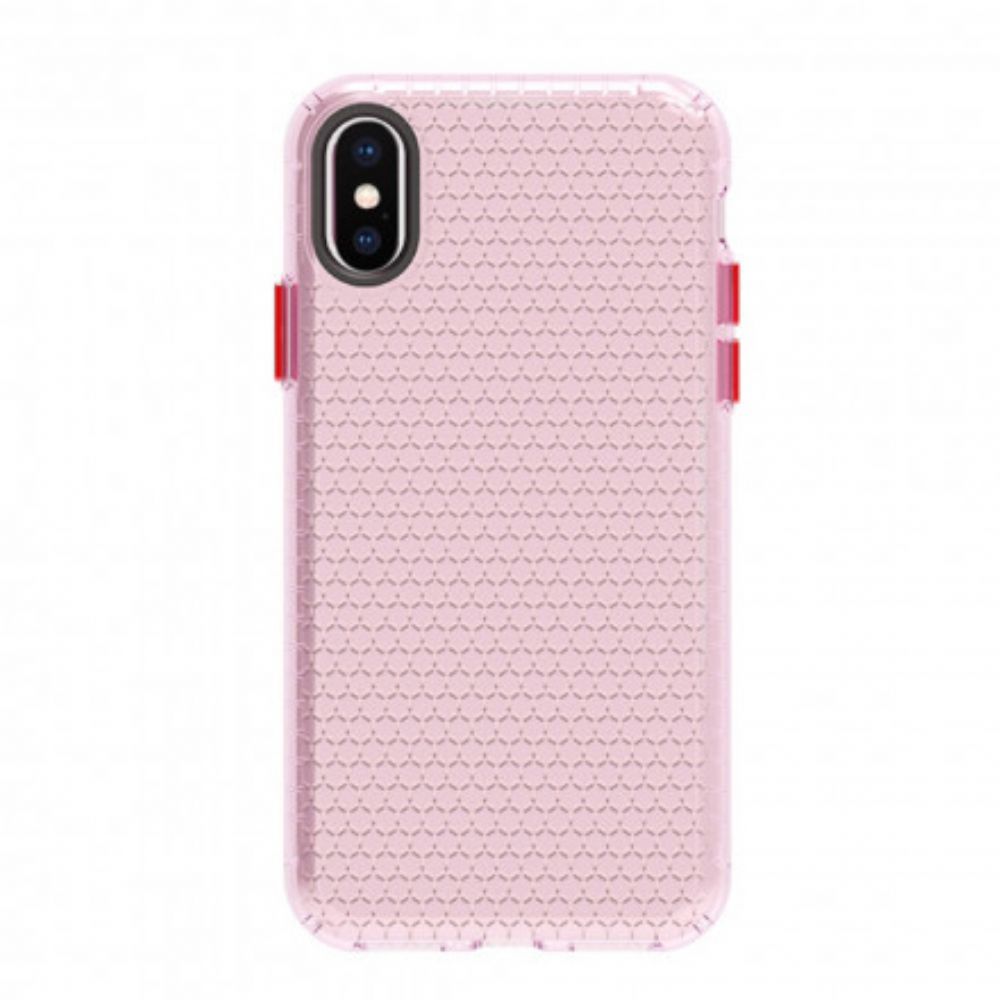Hülle Für iPhone X / XS Design Im Wabenstil