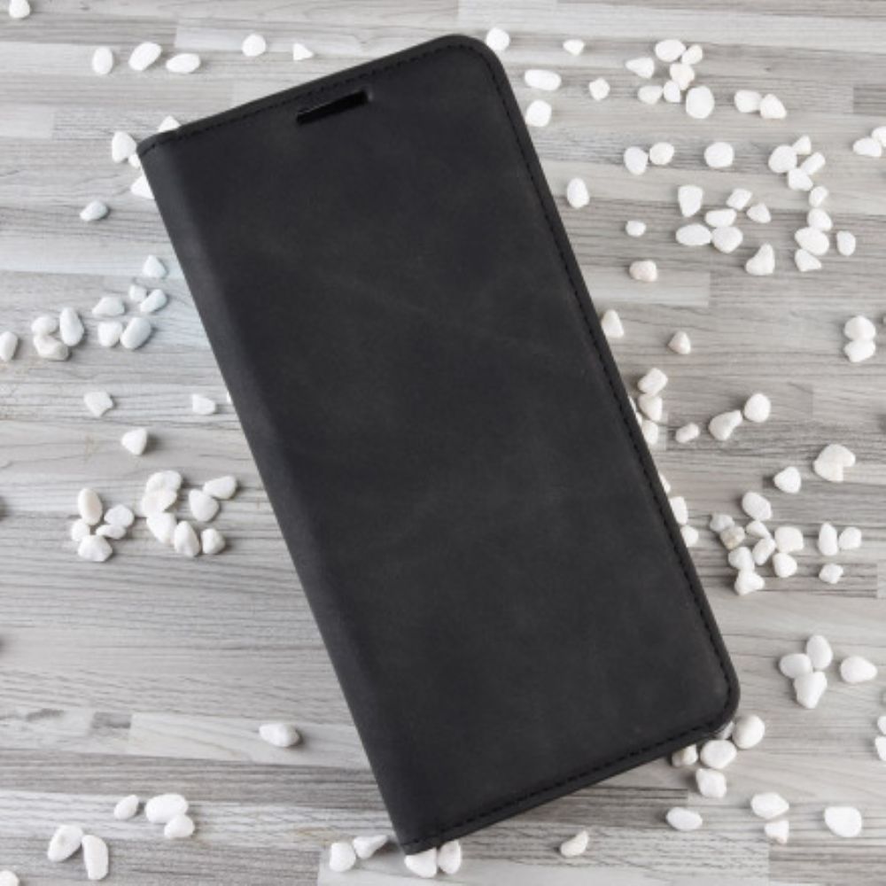 Schutzhülle Für iPhone X / XS Flip Case Ledereffekt Mit Seidiger Haptik